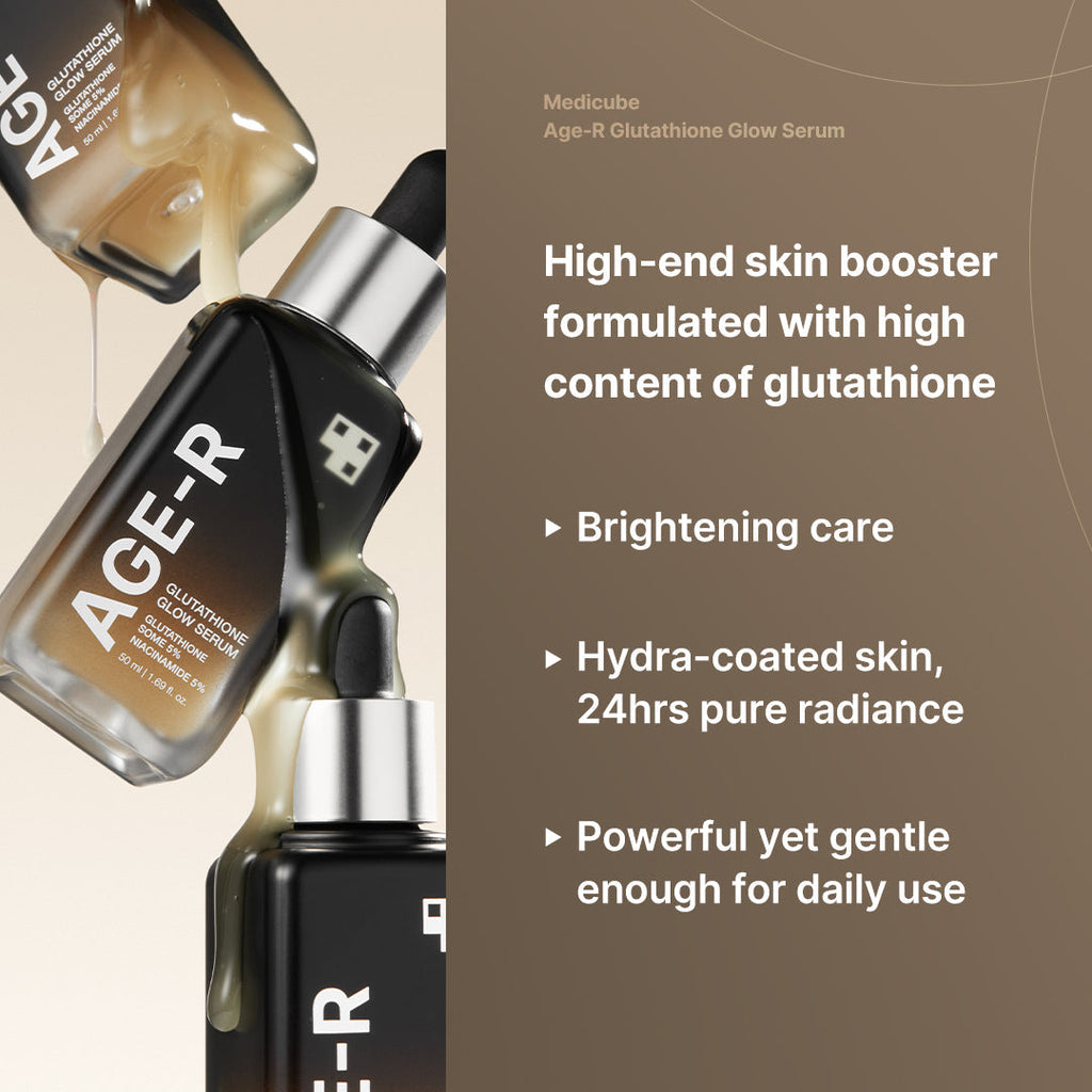 AGE-R Glutathione Glow Serum - Fresh-Looking Skin