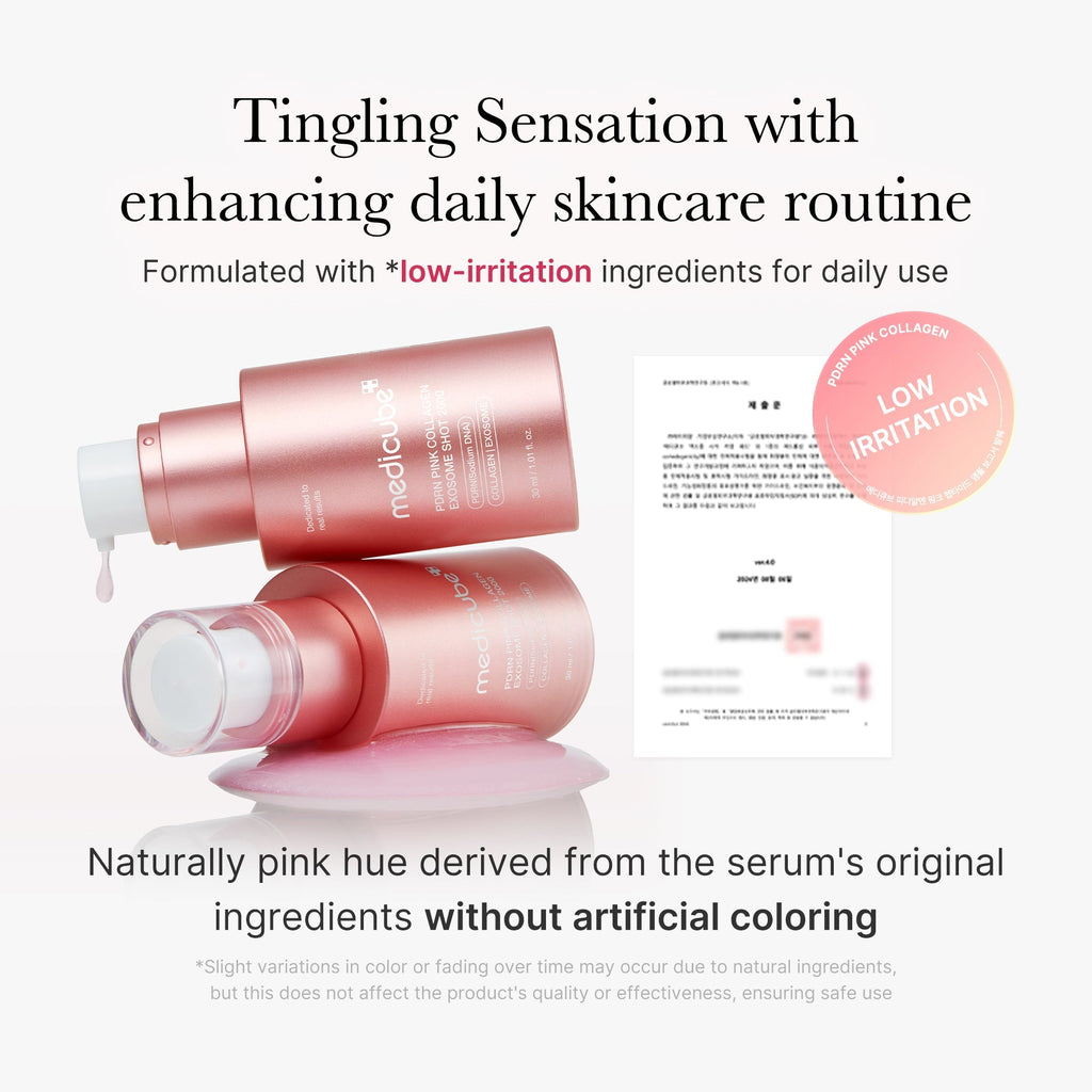PDRN Pink Collagen Exosome Shot - Simple Face Care