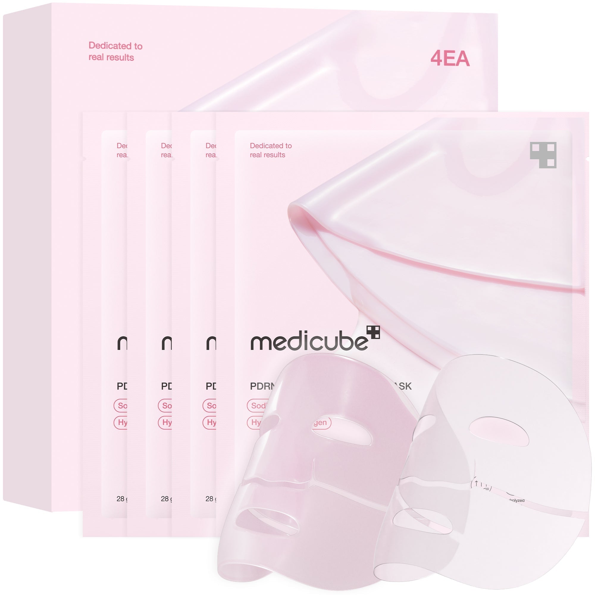 Salmon PDRN Pink Collagen Jelly Gel Mask - medicube.us
