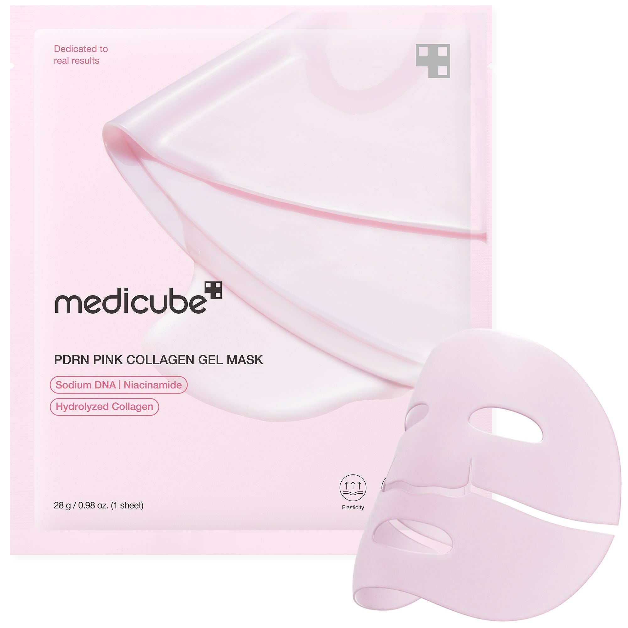 Salmon PDRN Pink Collagen Jelly Gel Mask - medicube.us