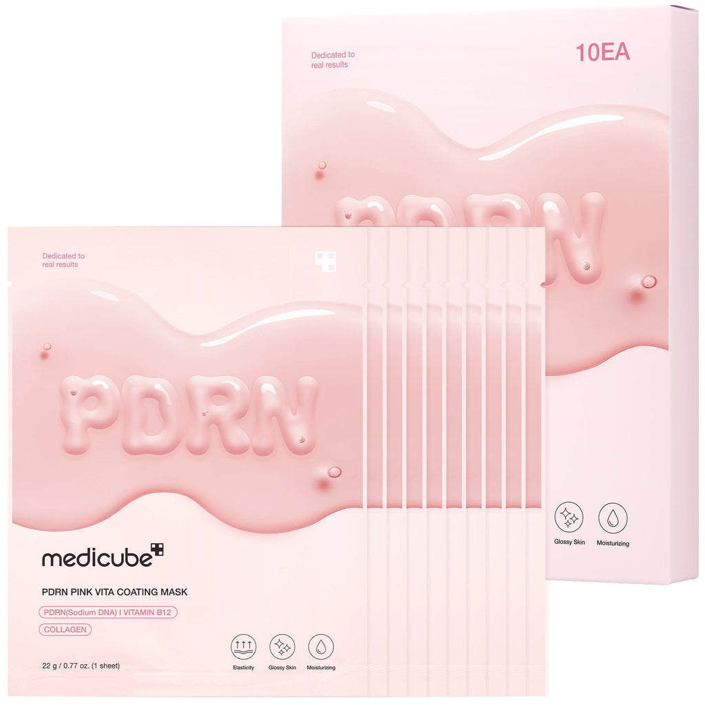 PDRN Pink Vita Coating Sheet Mask - Easy Glow Routine