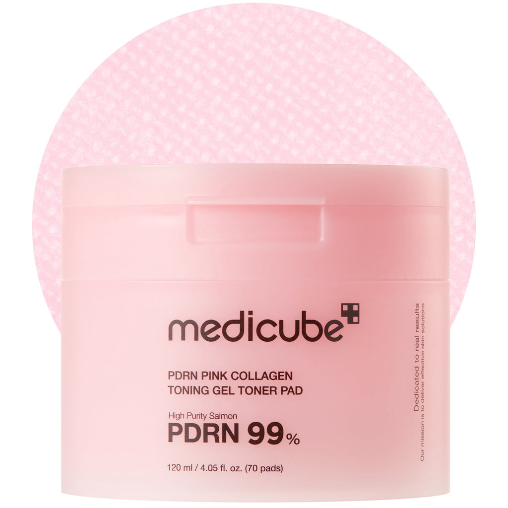 PDRN Pink Collagen Gel Toner Pad - Your Glow Care