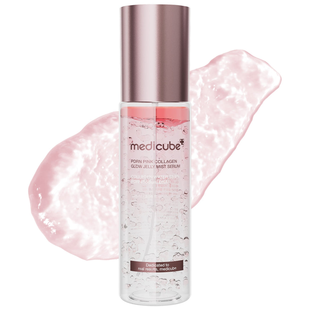 PDRN Pink Collagen Glow Jelly Mist Serum - Ready for Fresh Skin