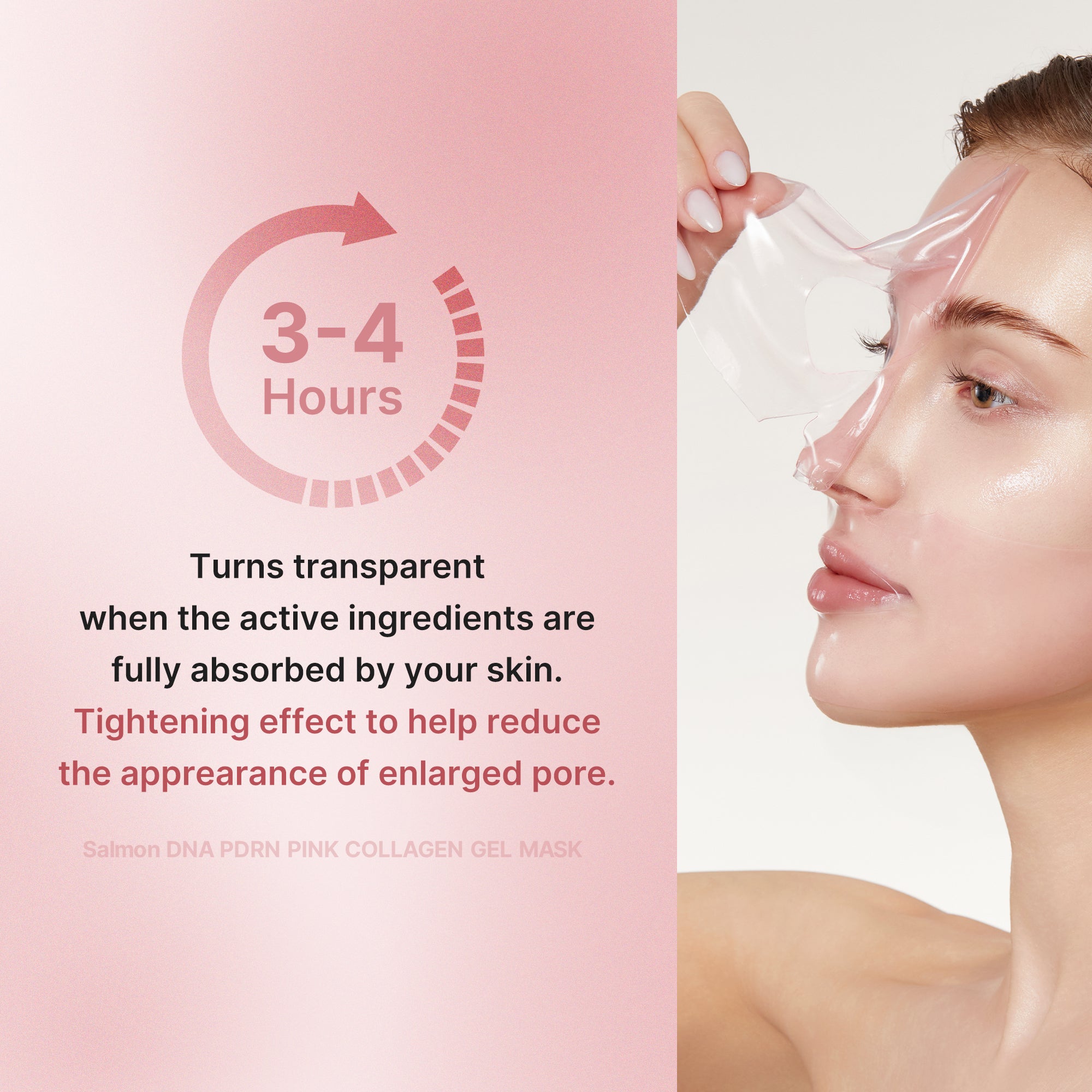 Salmon PDRN Pink Collagen Jelly Gel Mask - Beauty Care Daily