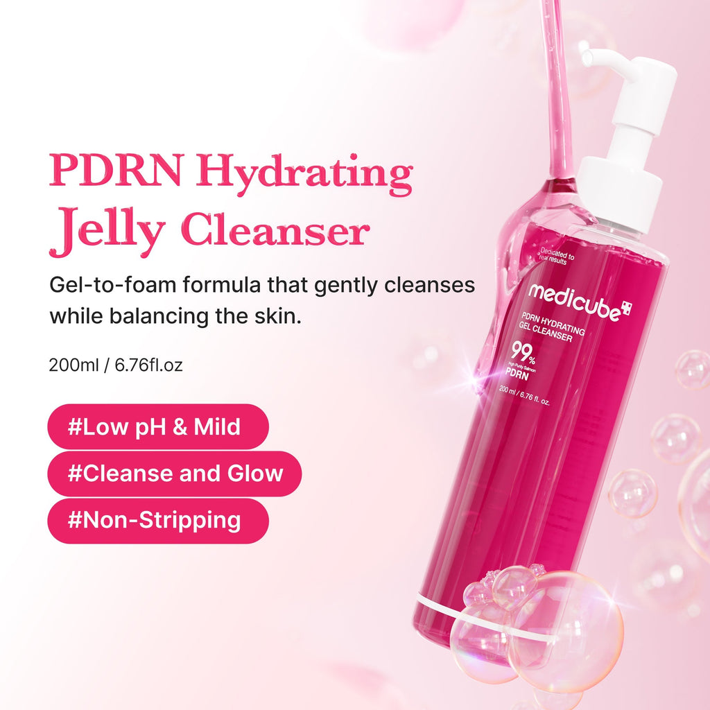 PDRN Pink Gel Cleanser - Glow Made Simple