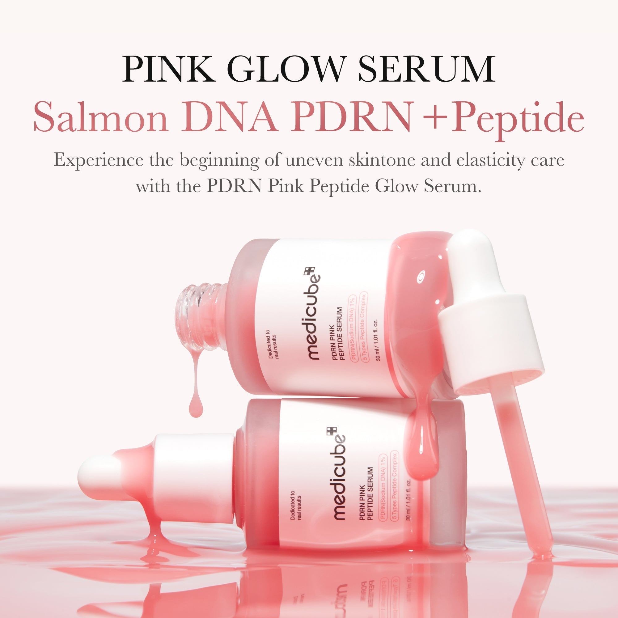 PDRN Pink Glow Home Aesthetic Full Set - K-Beauty Routine