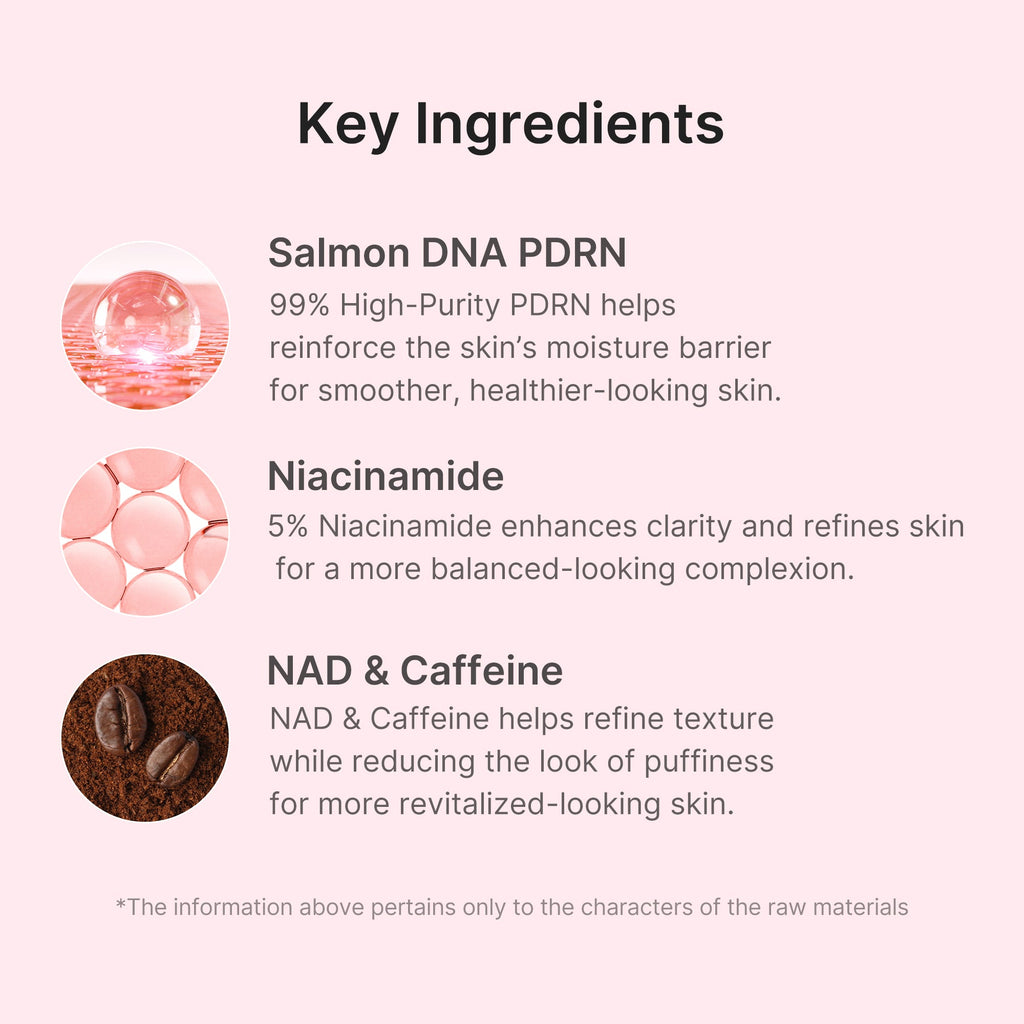 PDRN Pink Tension Up Mask - Soft Glow Look