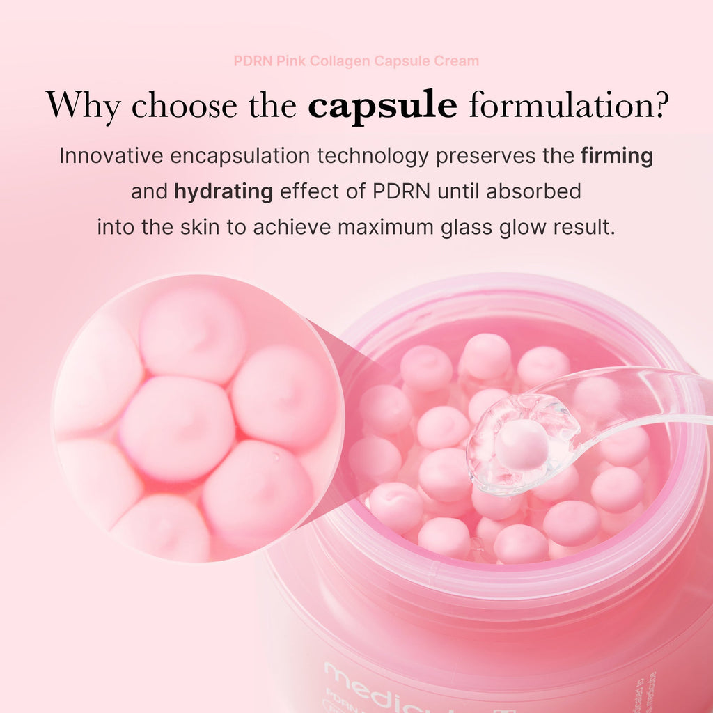 PDRN Pink Collagen Capsule Cream - Glow Routine Essential