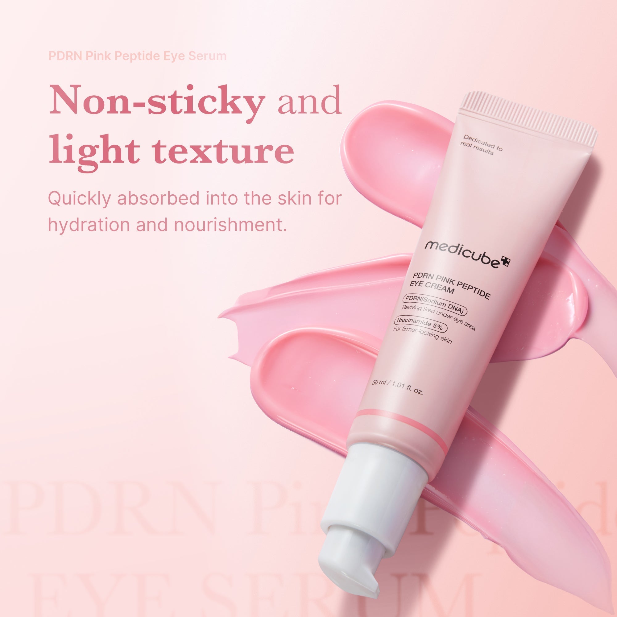 PDRN Pink Peptide Eye Cream - Easy Daily Care