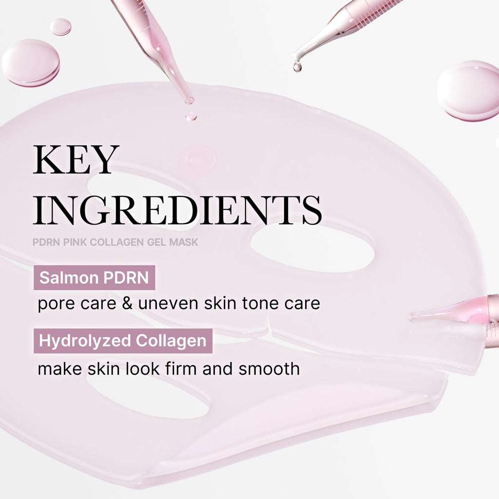 Salmon PDRN Pink Collagen Jelly Gel Mask - Beauty Care Daily