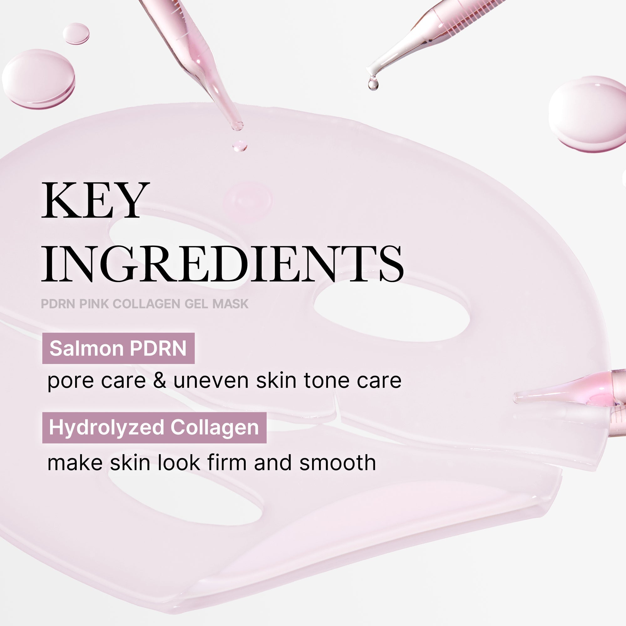 Salmon PDRN Pink Collagen Jelly Gel Mask - Beauty Care Daily
