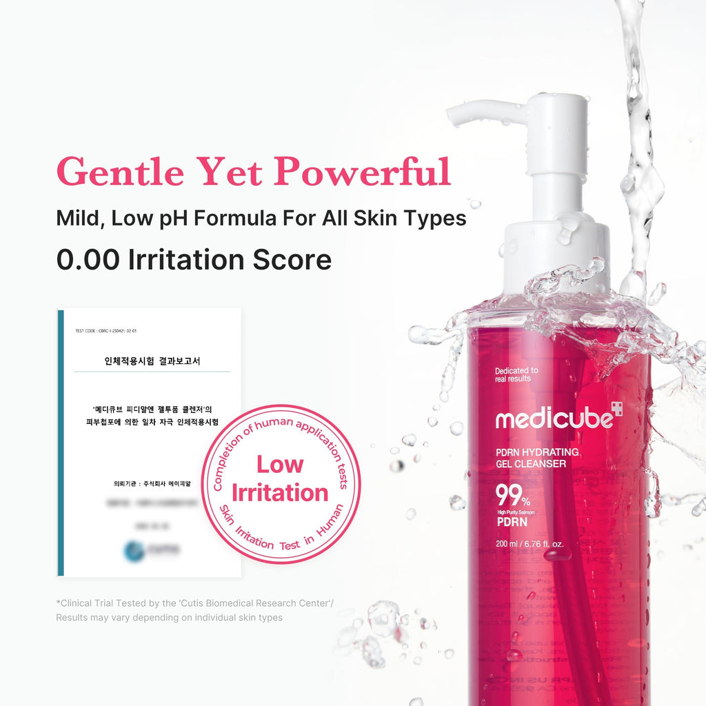 PDRN Pink Gel Cleanser - Glow Made Simple