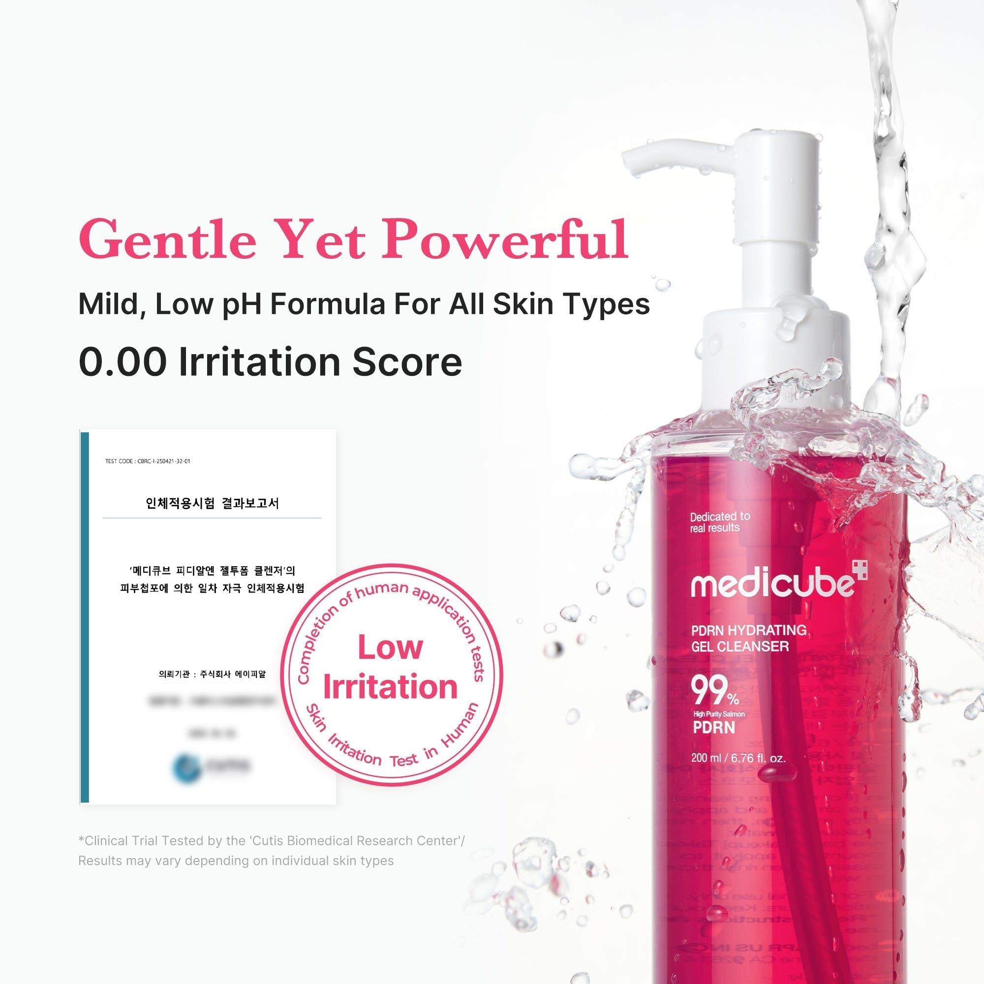 PDRN Pink Gel Cleanser - Glow Made Simple