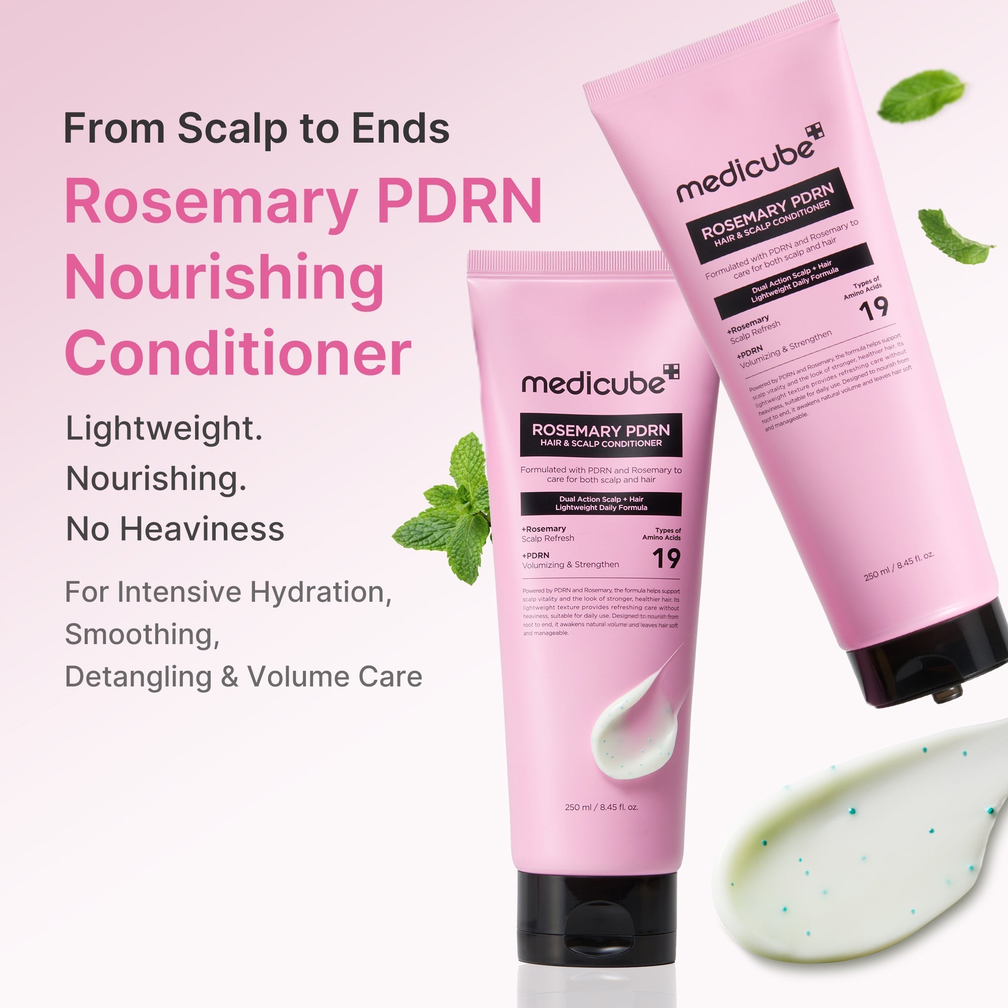 Rosemary PDRN Hair & Scalp Conditioner - Daily Care Favorites