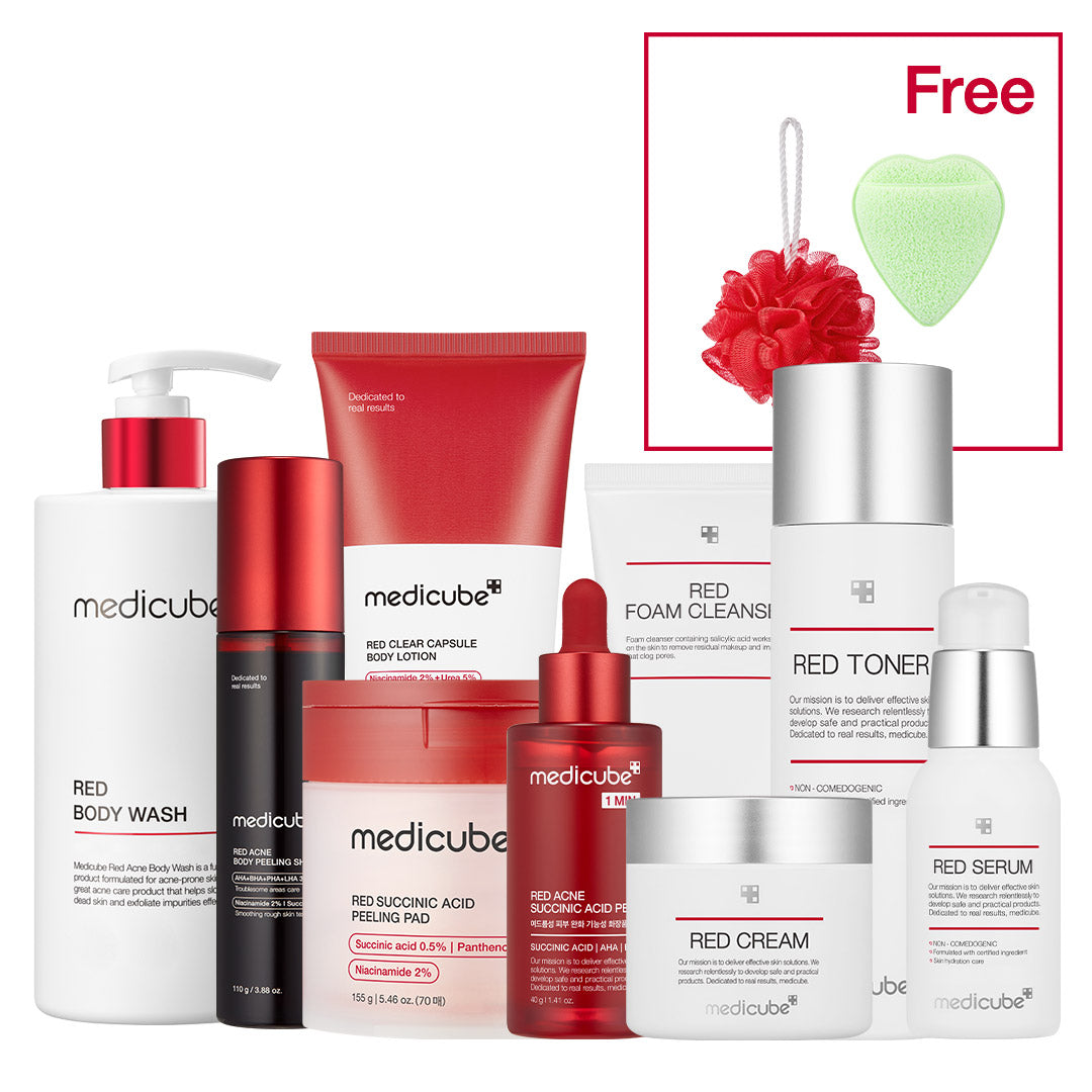 Red Line Ultimate Face & Body Care Set - medicube.us