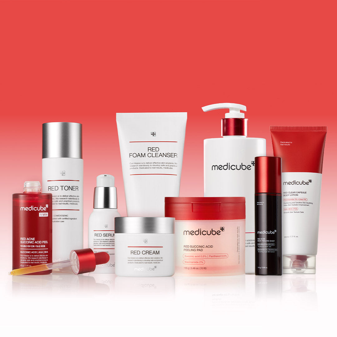 Red Line Ultimate Face & Body Care Set - Daily Skin Essentials