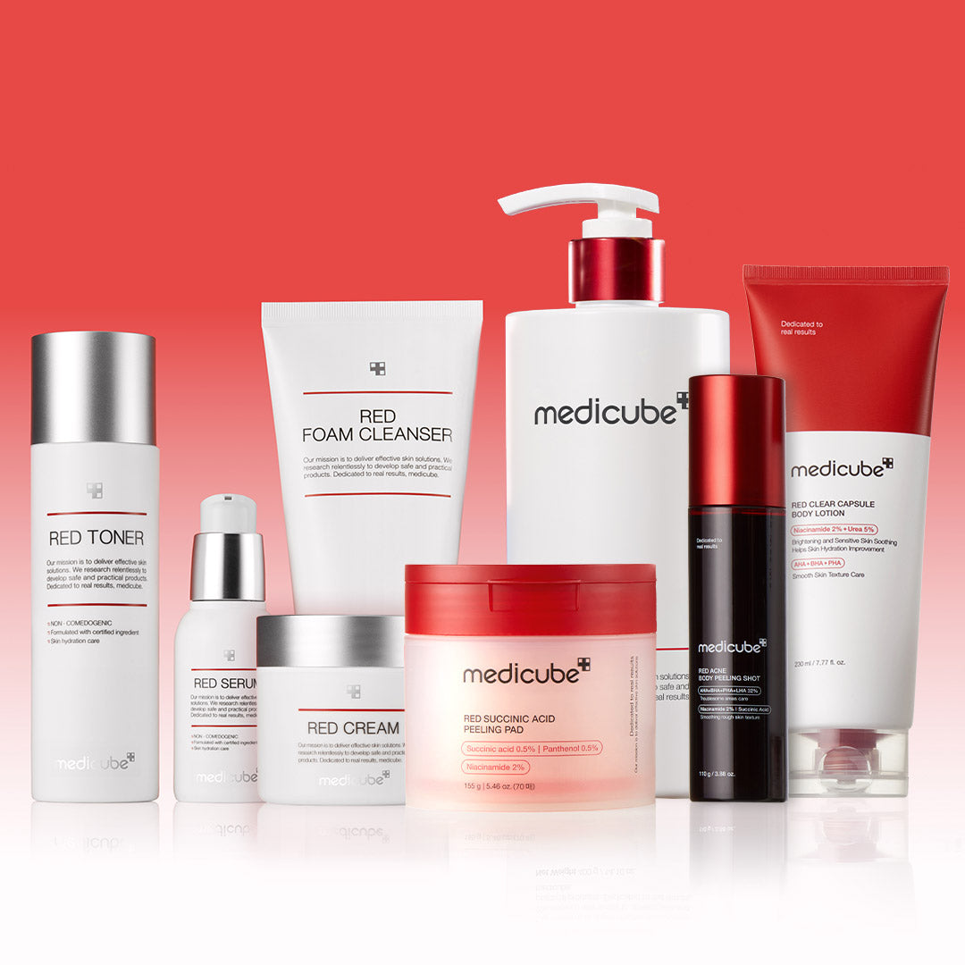 Red Line Ultimate Face & Body Care Set - Daily Skin Essentials