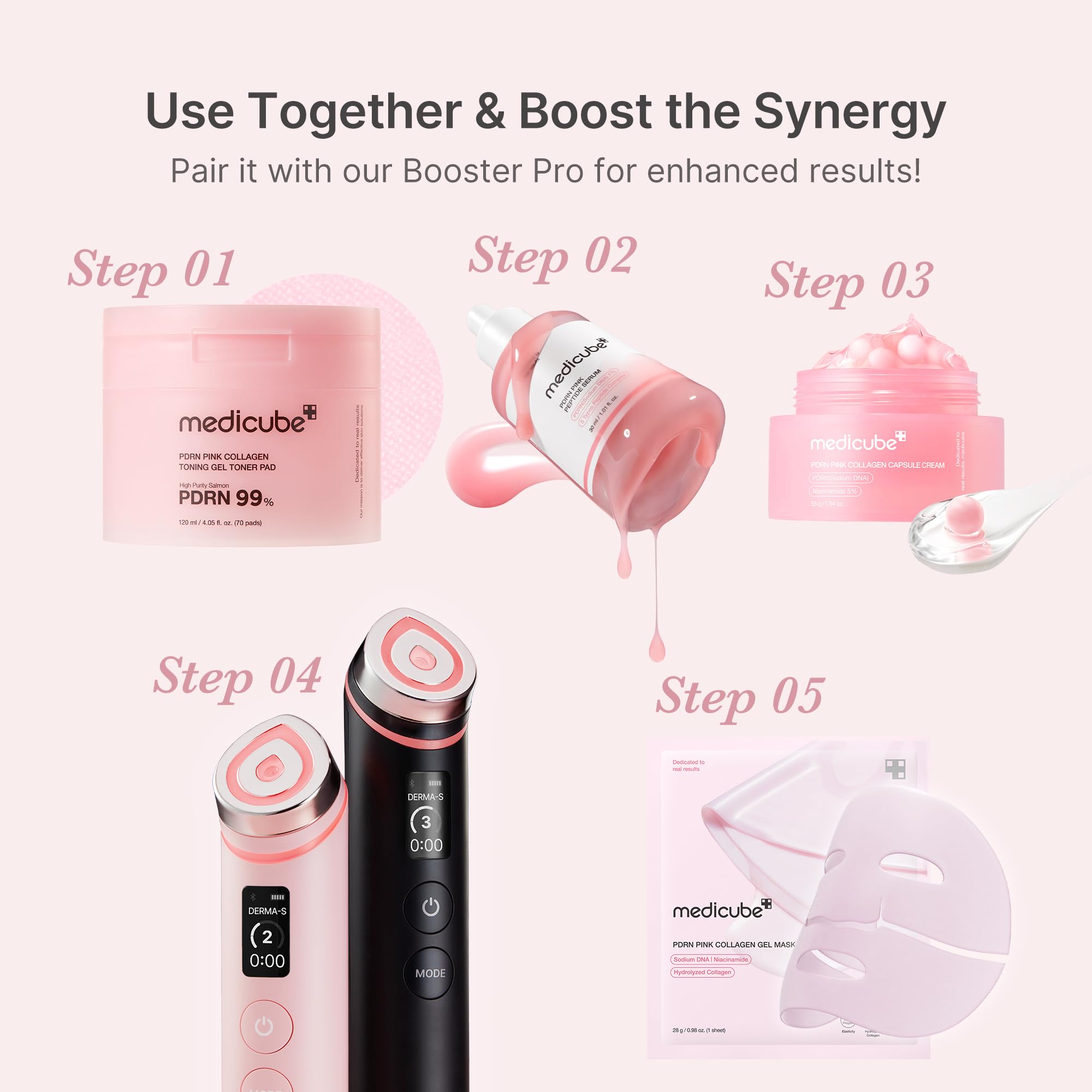 PDRN Pink Peptide Serum - Ready for Your Routine